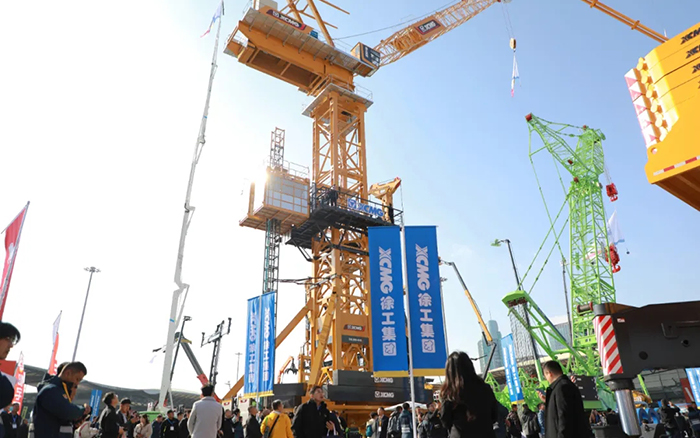 bauma CHINA 2024丨徐工塔式起重機、智能施工升降機火熱亮相