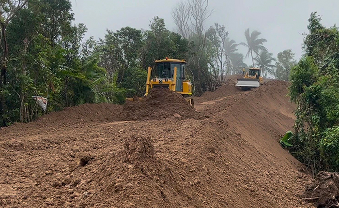 徐工D170“硬核開路”！助力東南亞國家級風電工程